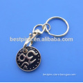 soft enamel trolley coin keychain keyring for Canada